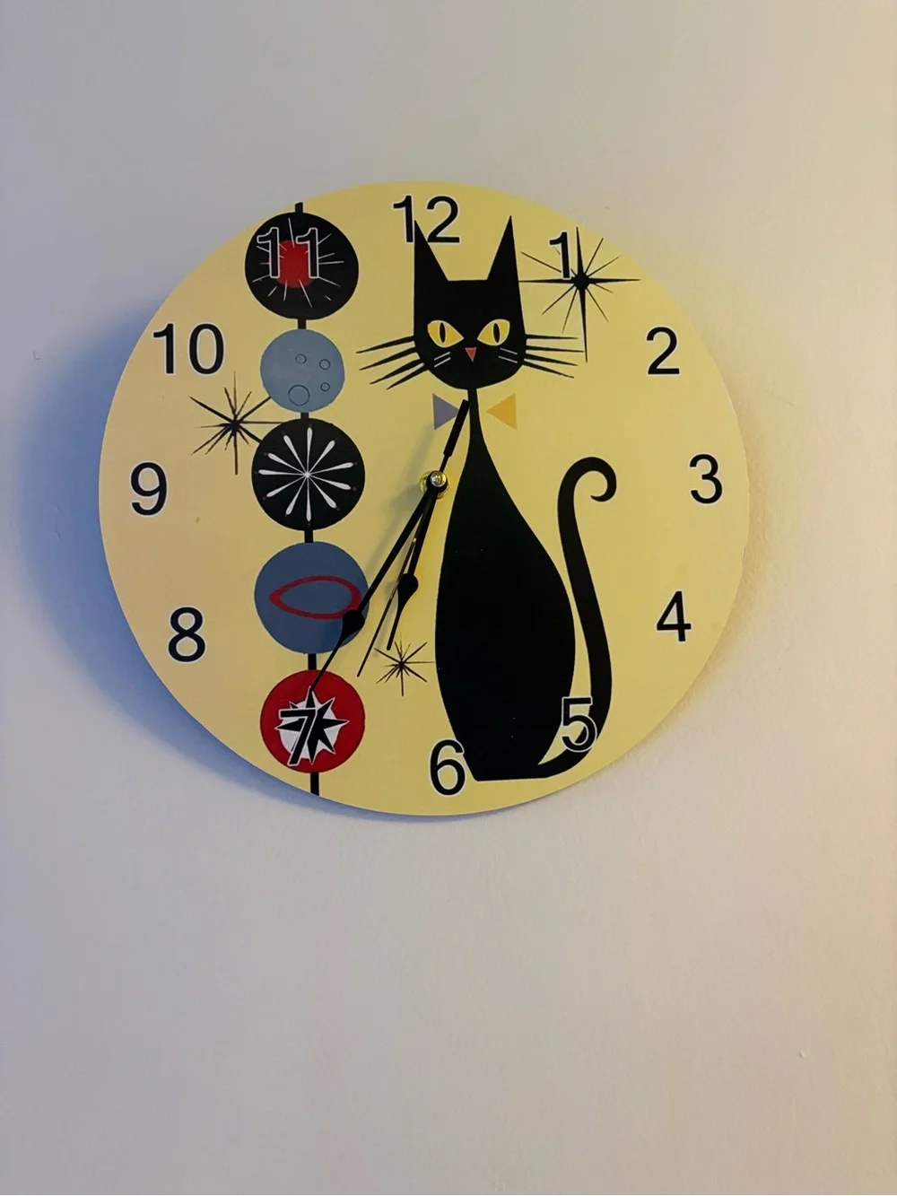 Palm Springs Wall Clock - Retro Mid-Century Style